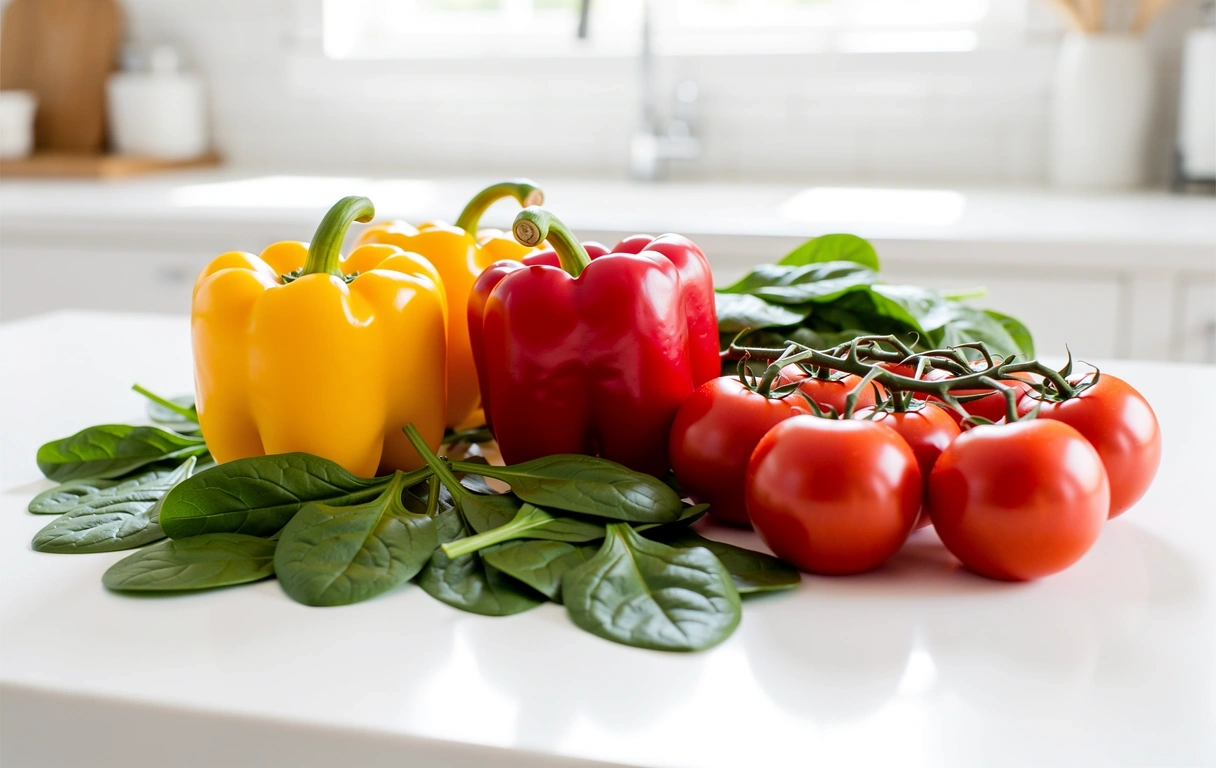 Frisches Gemüse für gesunde Ernährung